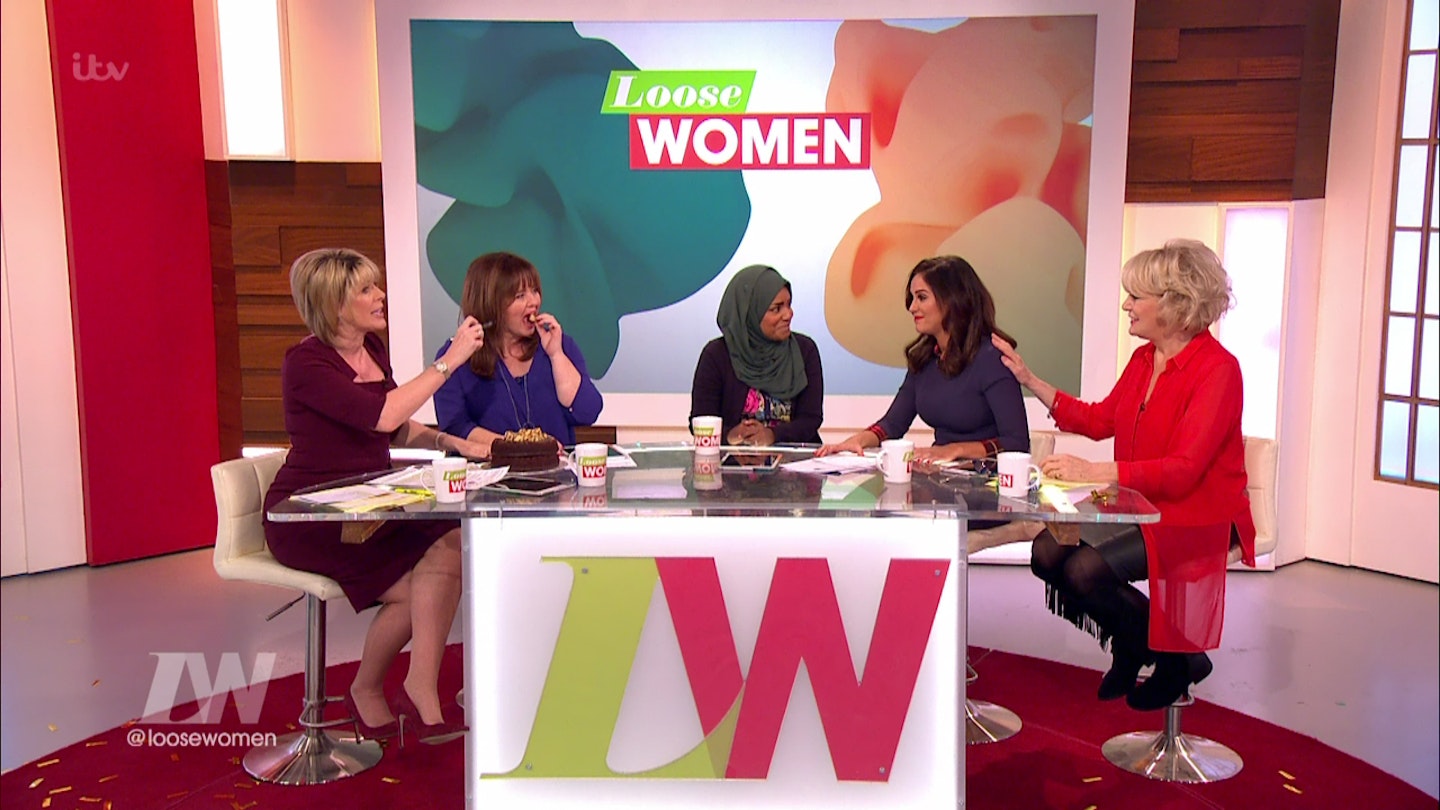 Nadiya takes her seat on the Loose Women panel