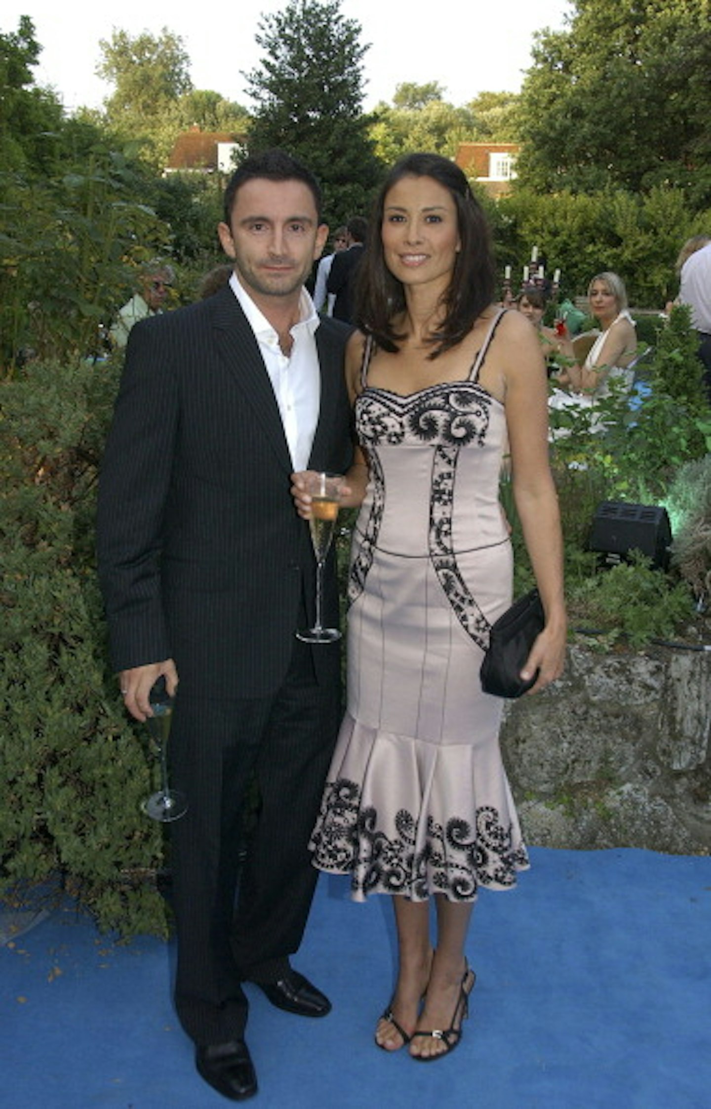 Melanie Sykes and ex husband Daniel Caltagirone