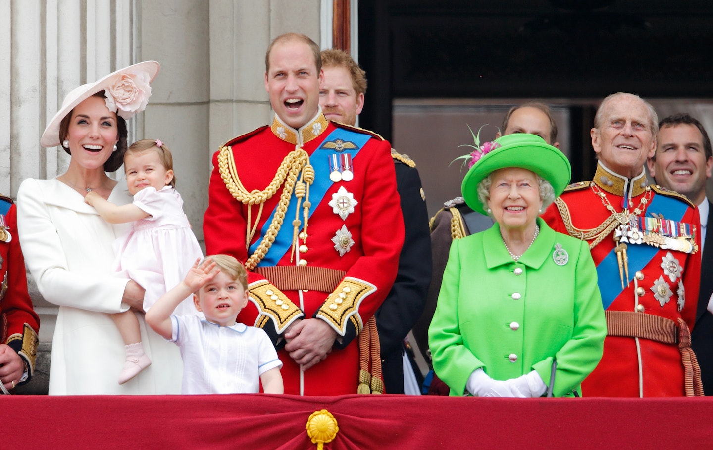 Trooping the Colours Parade Queen's 90th Birthday