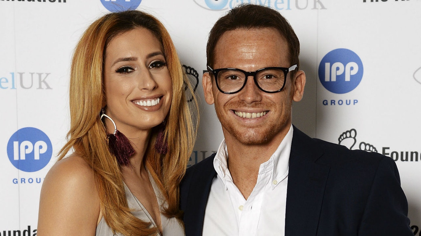 Joe Swash and Stacey Solomon on the red carpet