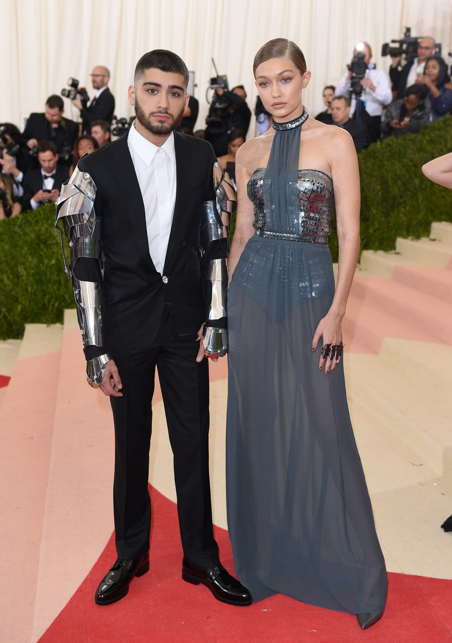 zayn malik gigi hadid met gala