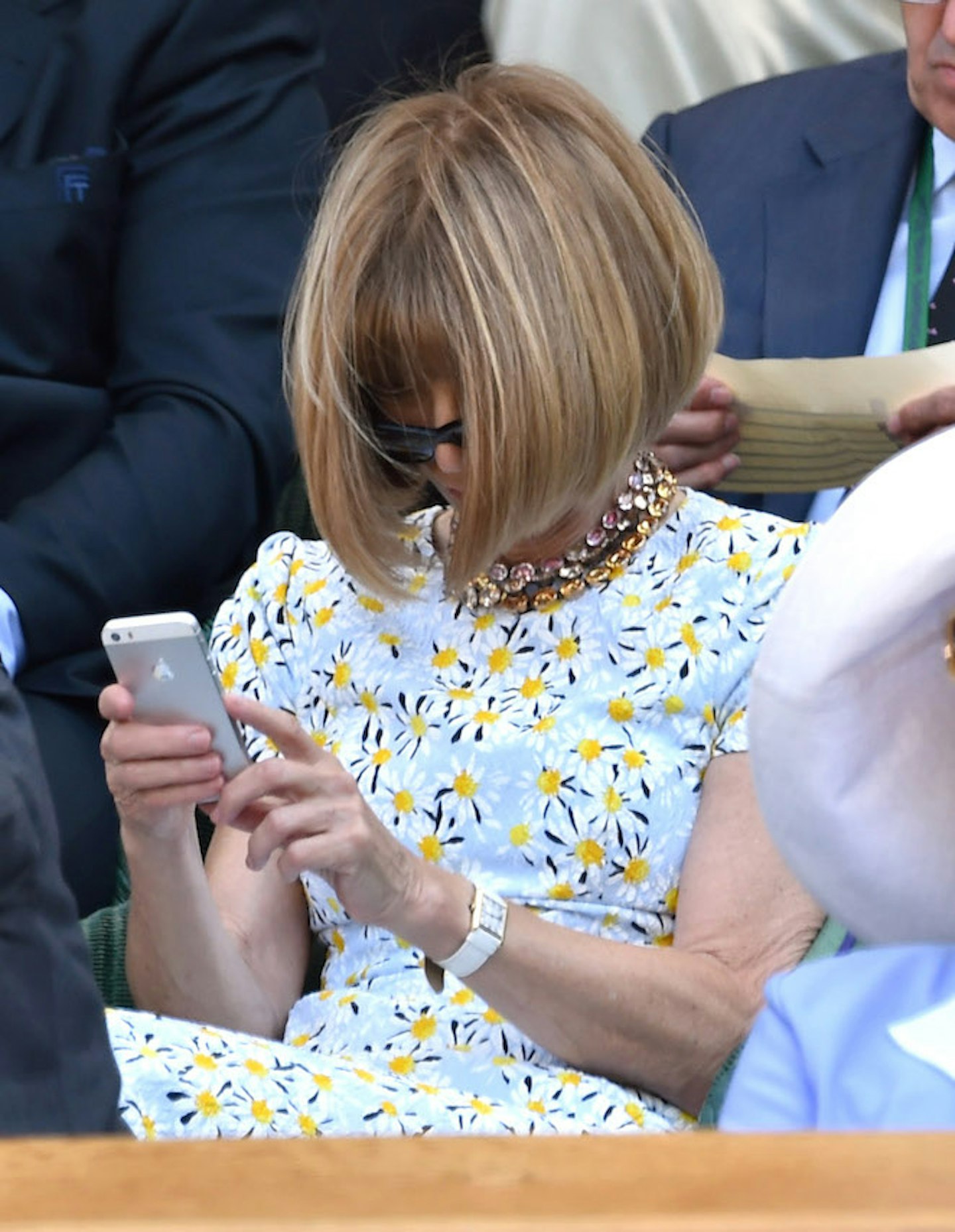 anna wintour wimbledon