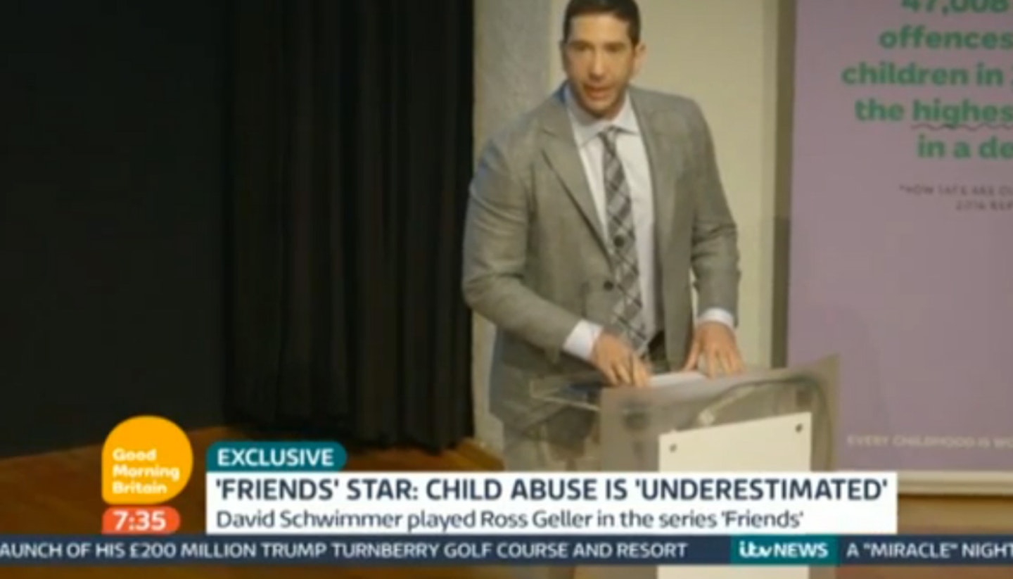 David Schwimmer on GMB