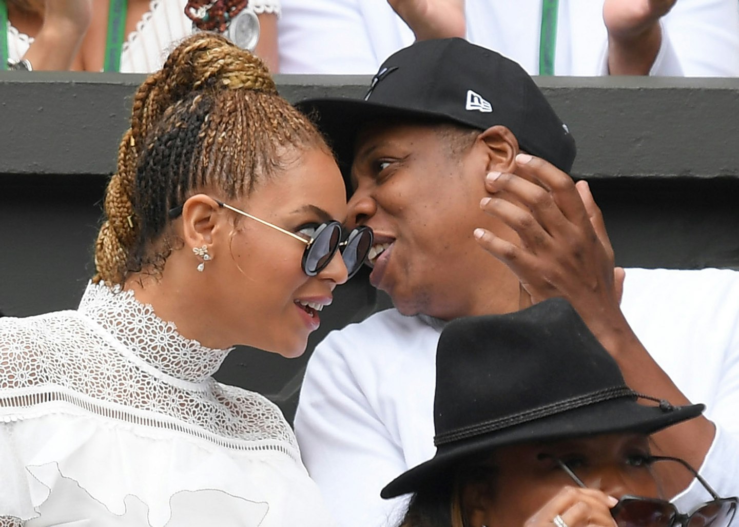 Beyonce at Wimbledon 2016 Final