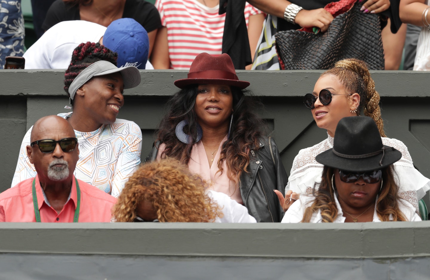 Beyonce at Wimbledon 2016 Final