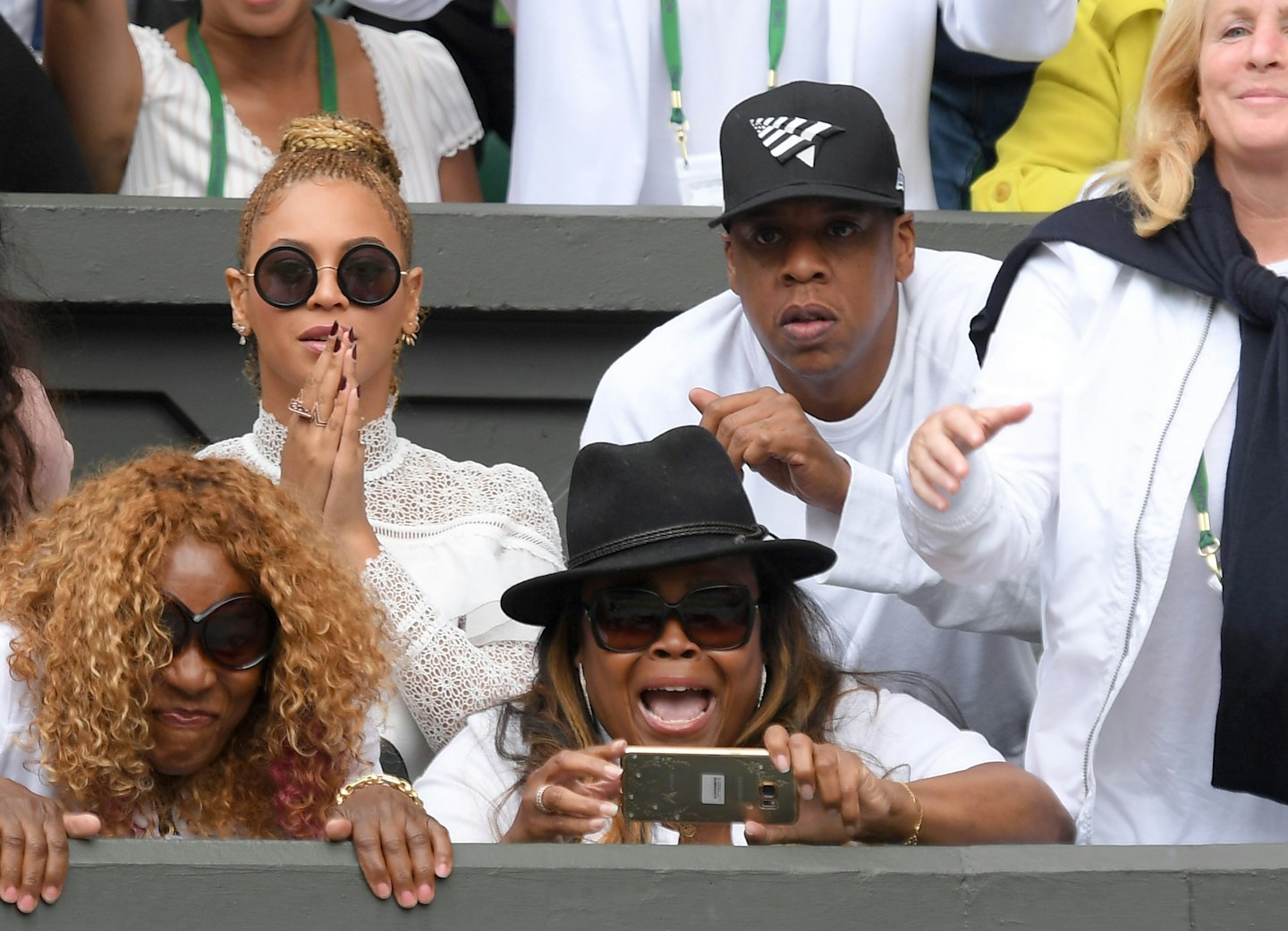 beyonce jay z wimbledon