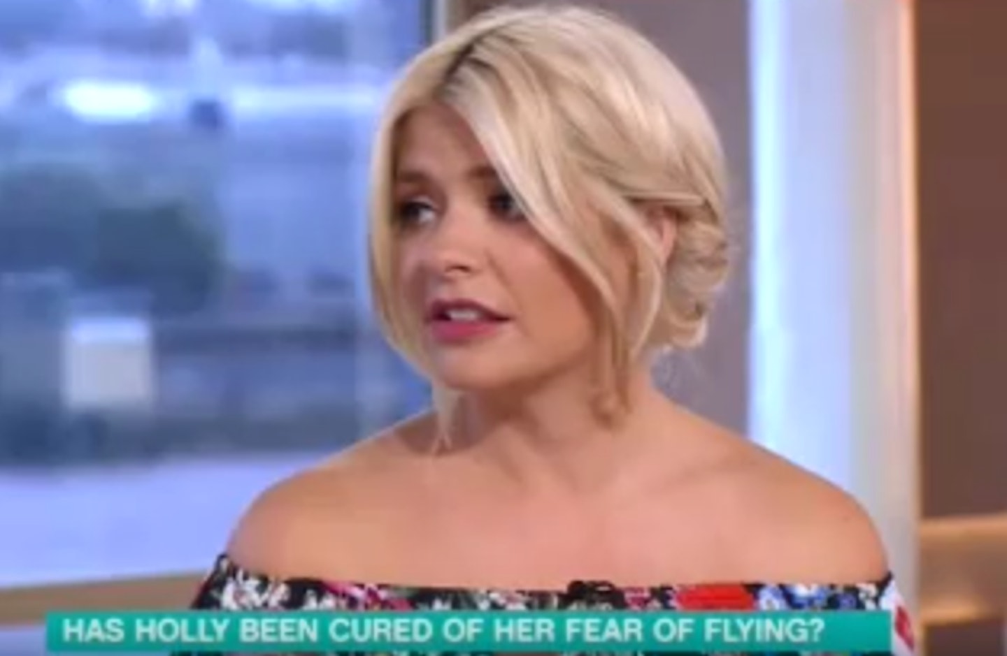 Holly Willoughby flying phobia
