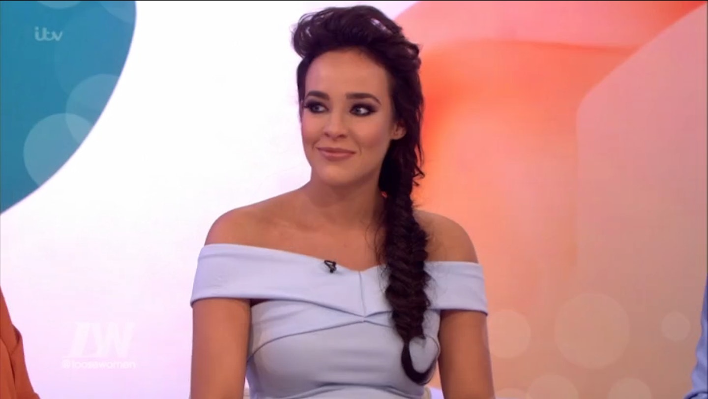 Stephanie Davis opens up about stressful pregnancy on Loose Women (July 19 2016)