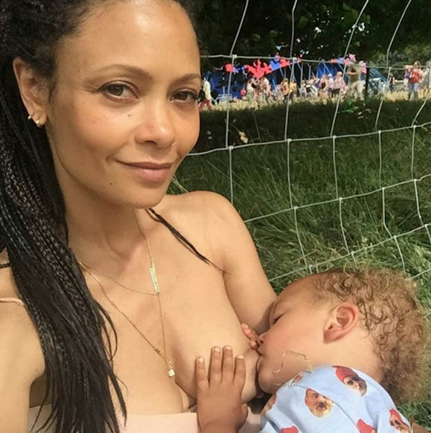 Thandie Newton son Booker