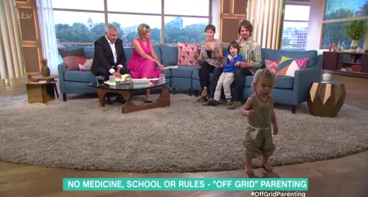 Off-grid parenting This Morning