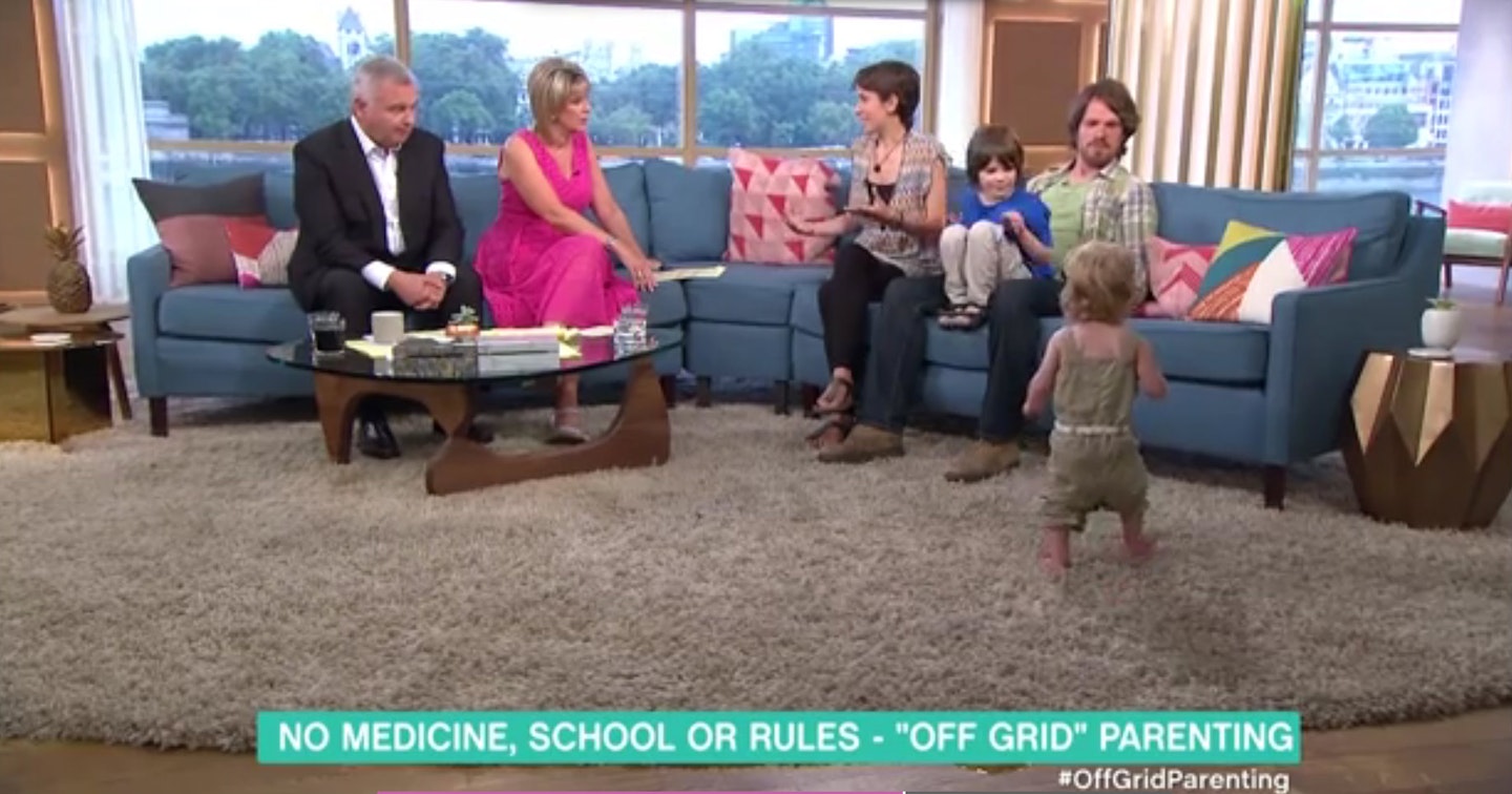 Off-grid parenting This Morning