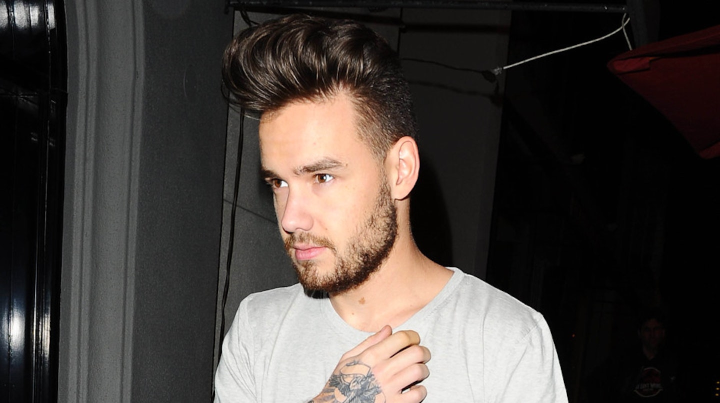 Liam Payne and his huge hand tattoo