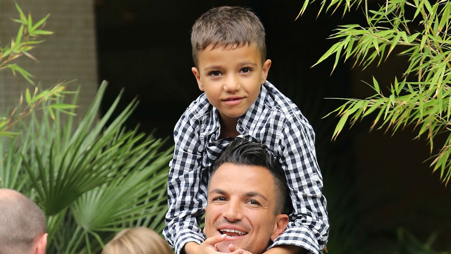 Peter Andre son Junior Andre