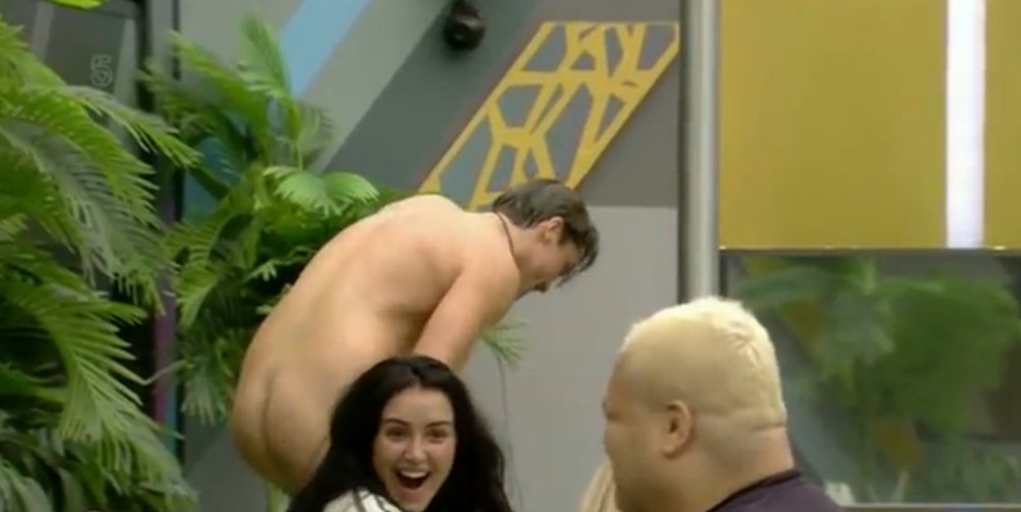 Lewis Bloor Celebrity Big Brother PENIS
