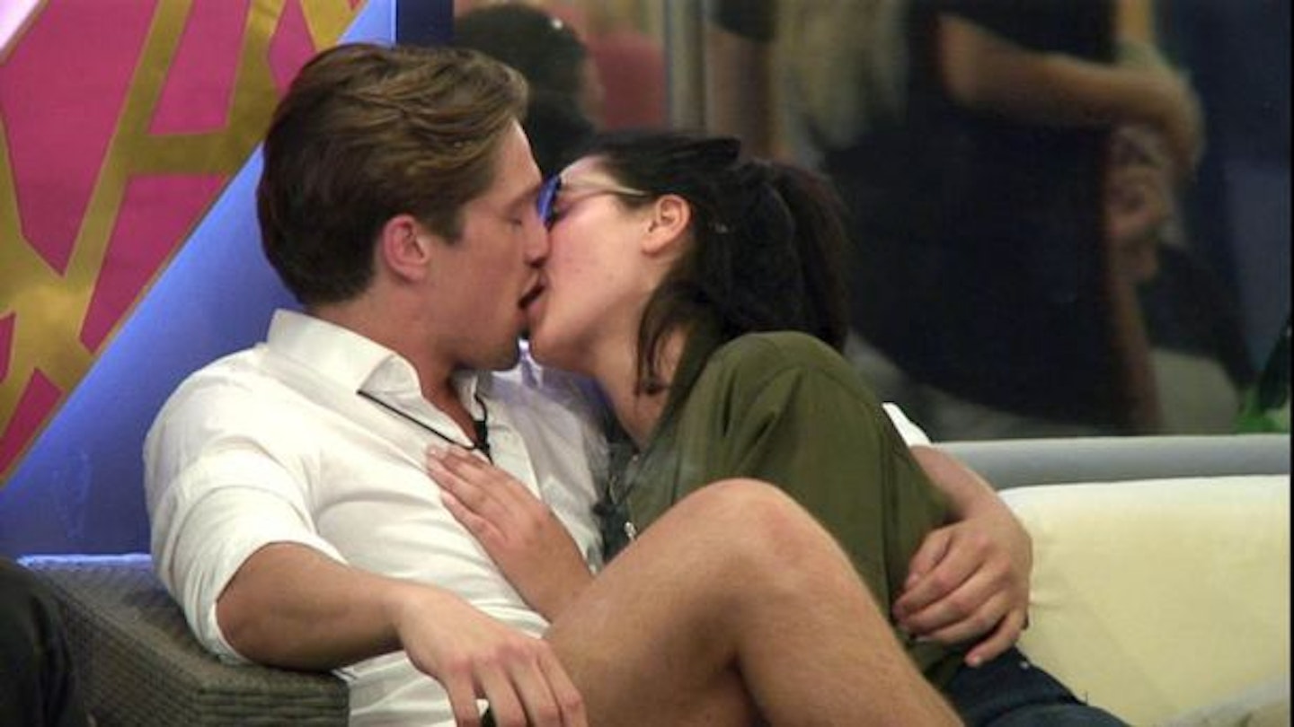 CBB Lewis Marnie kiss