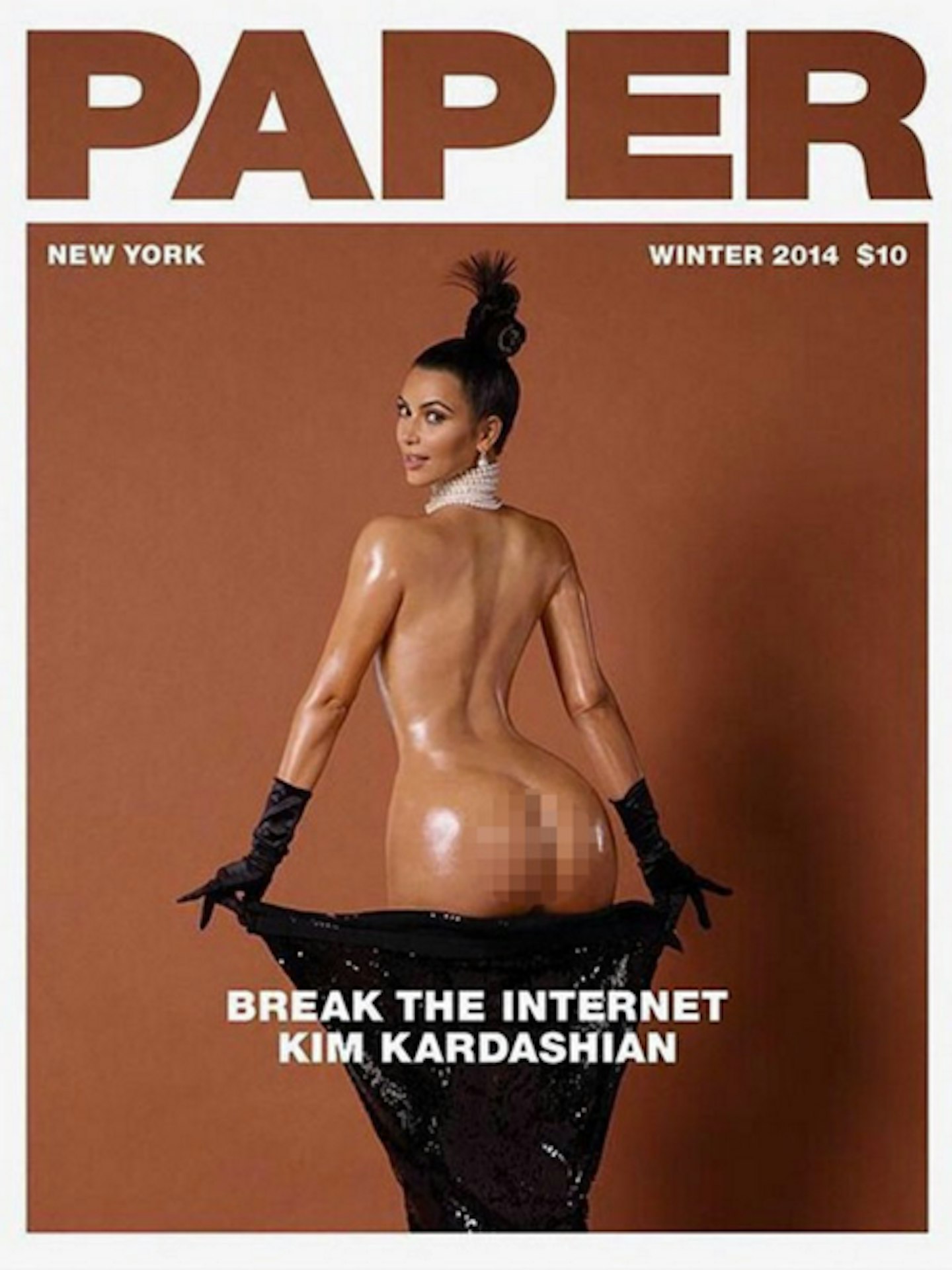 Kim Kardashian paper