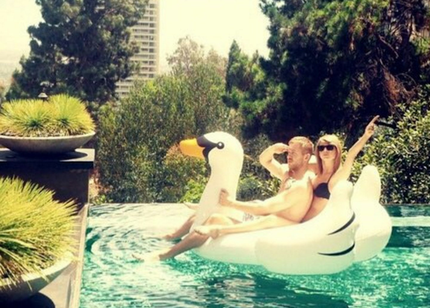 taylor swift calvin harris instagram