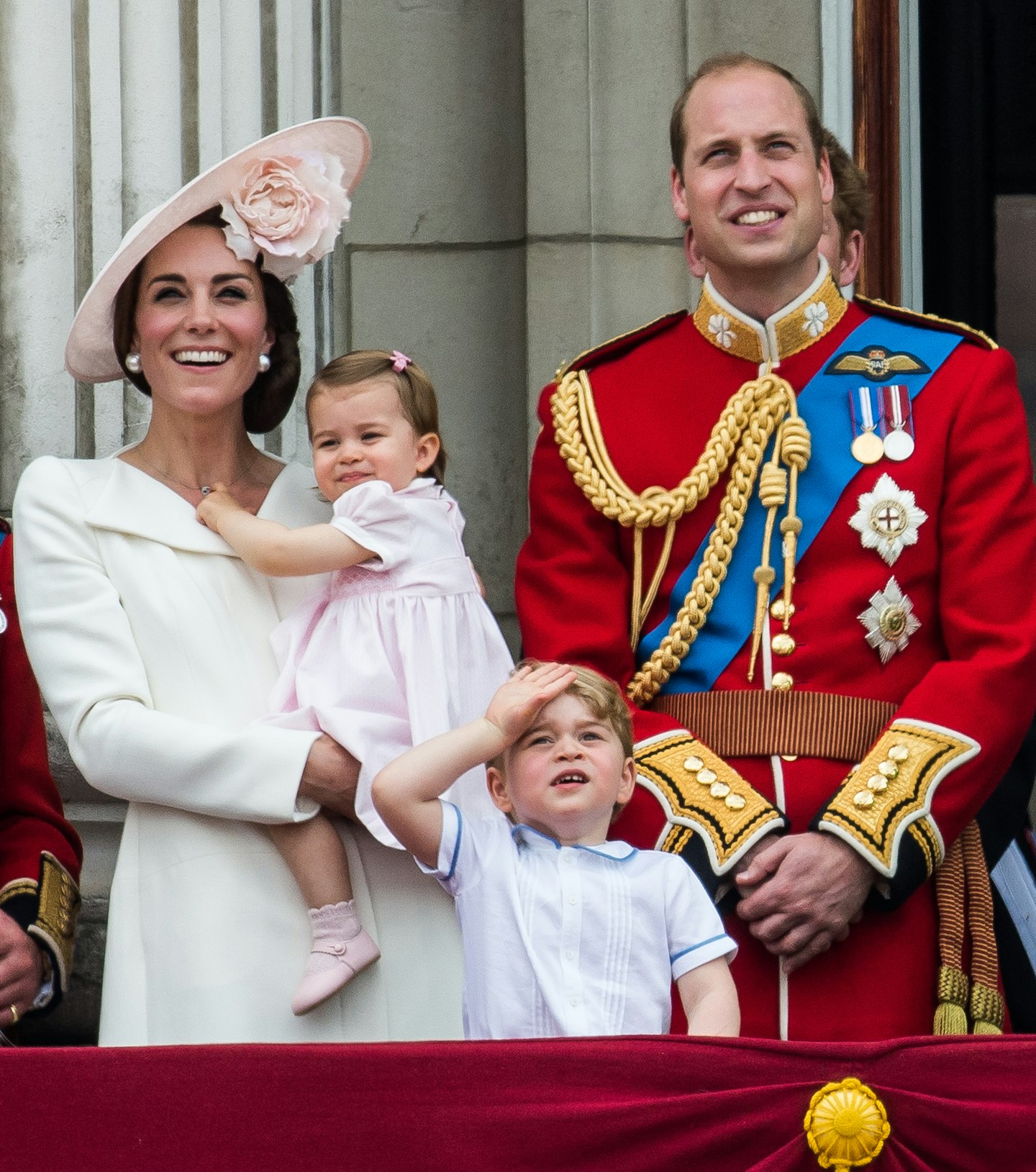 royal family princess charlotte prince george