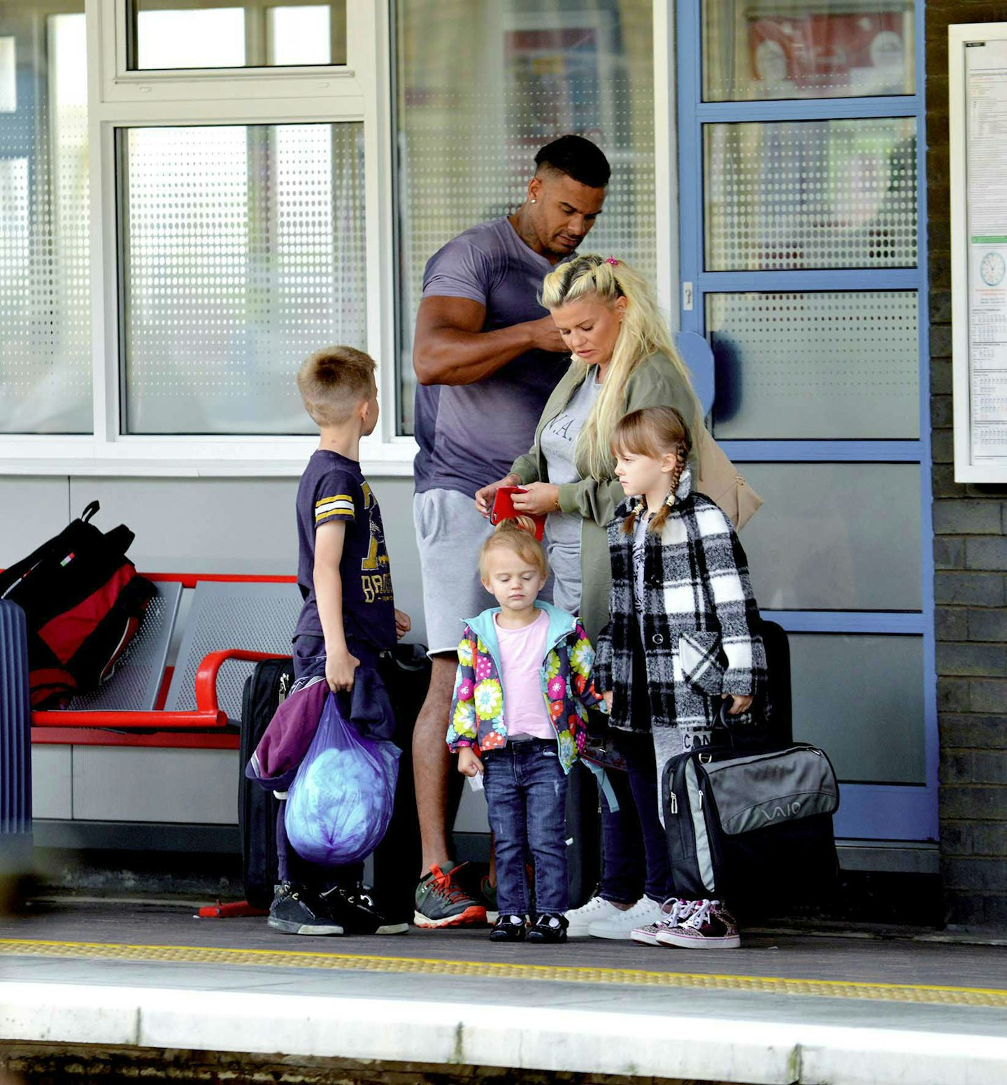 Kerry Katona and George Kay