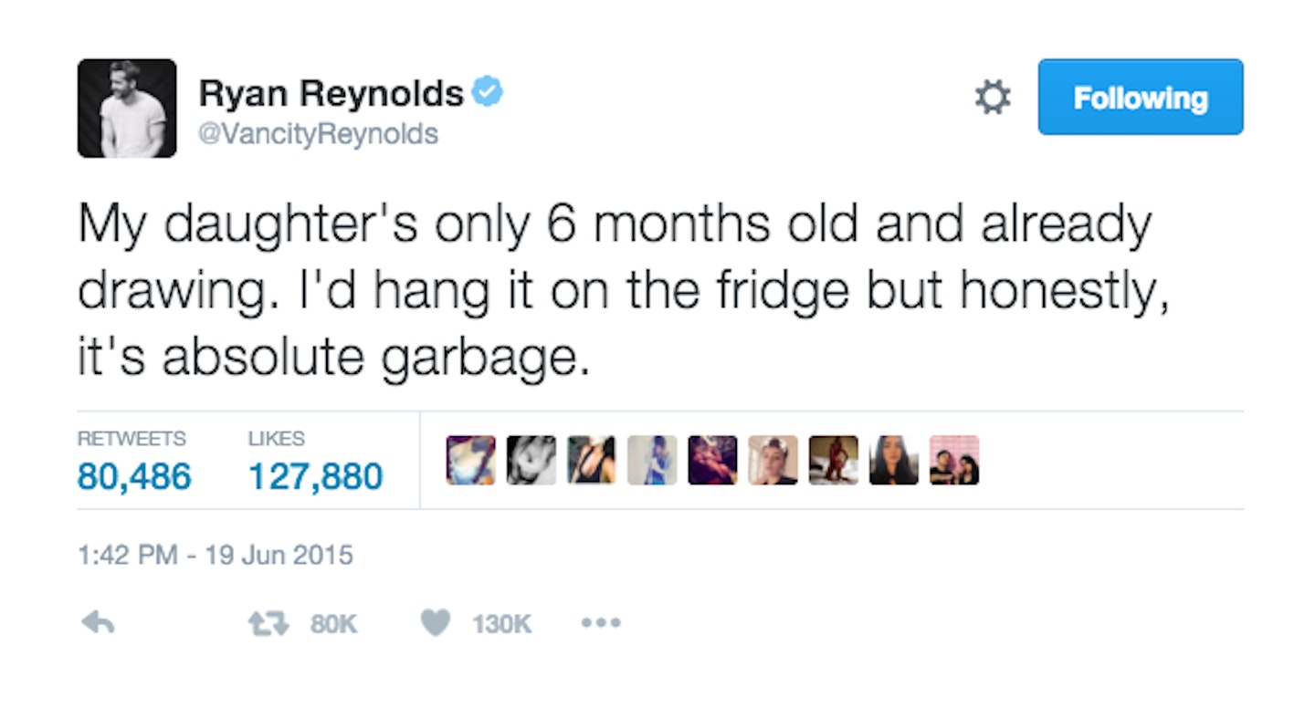 Ryan Reynolds twitter