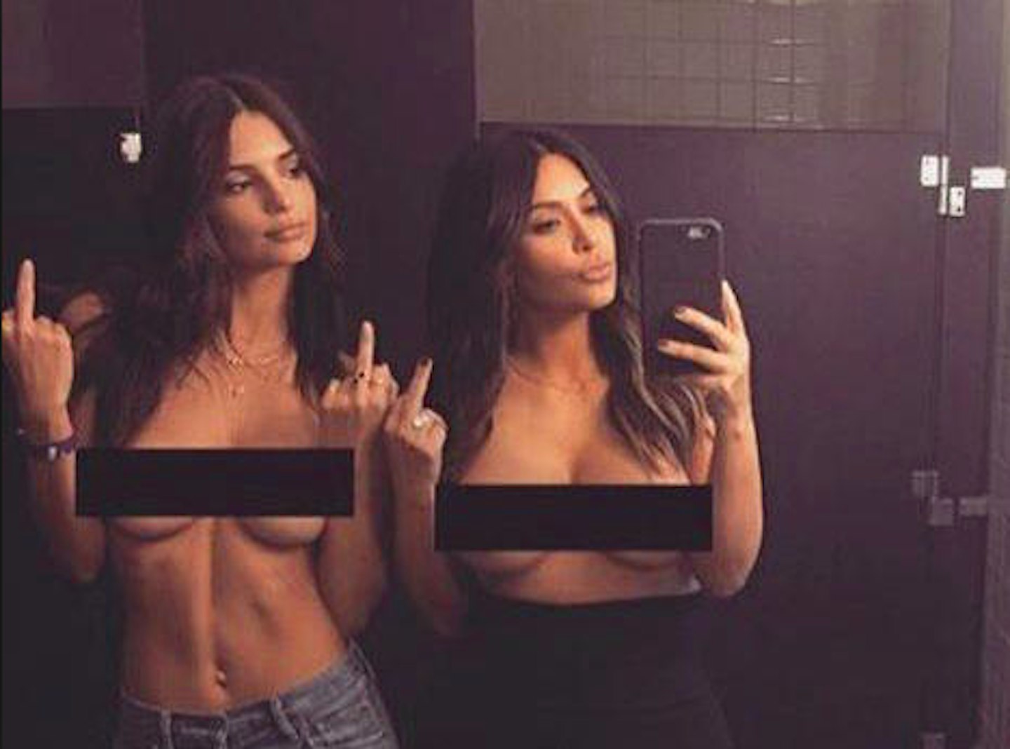 Kim Kardashian naked selfie