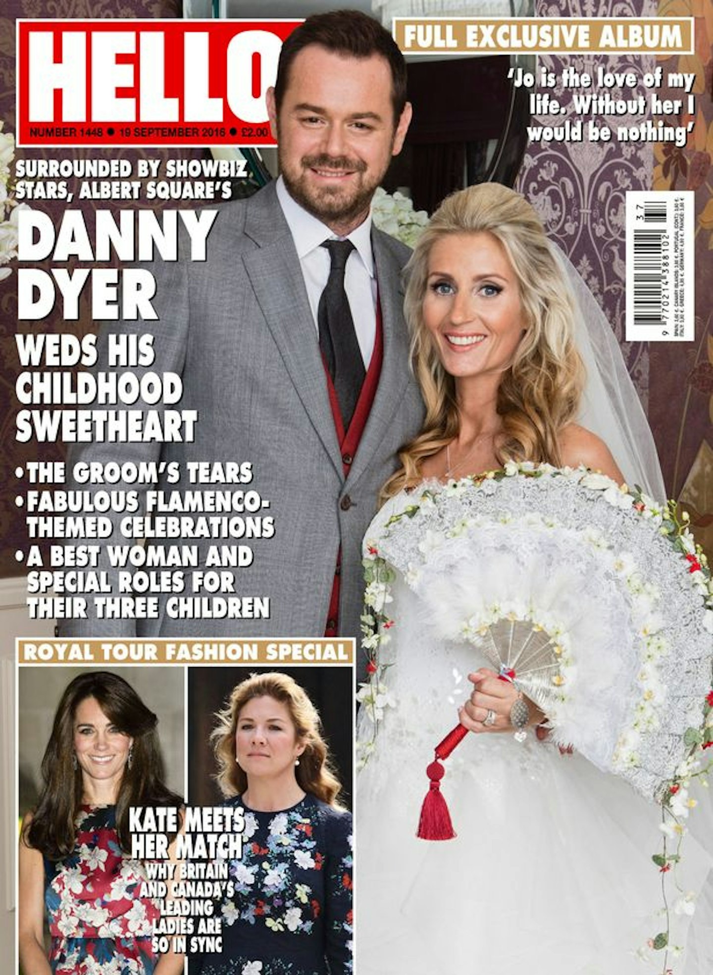 Danny Dyer wedding pic