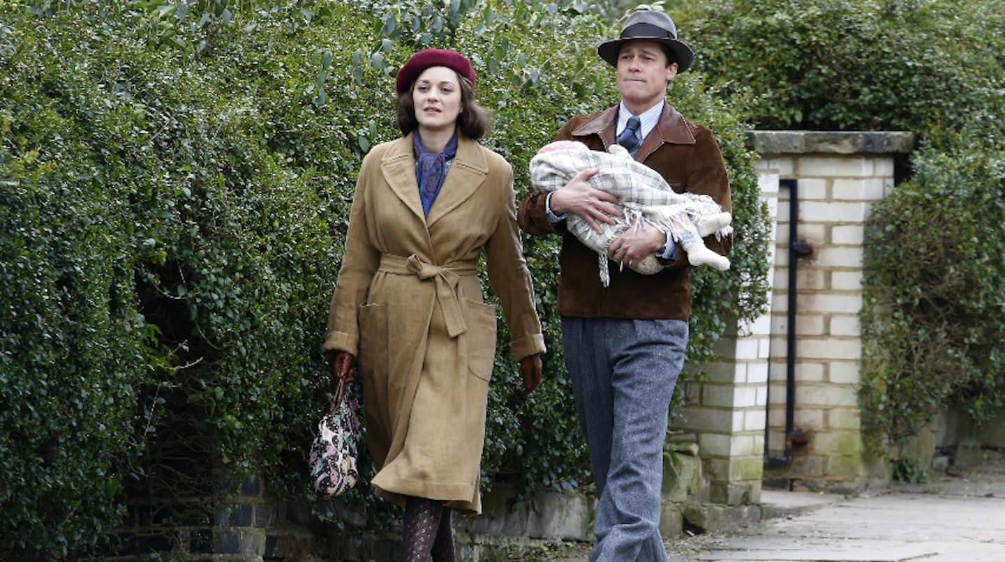 brad pitt marion cotillard allied