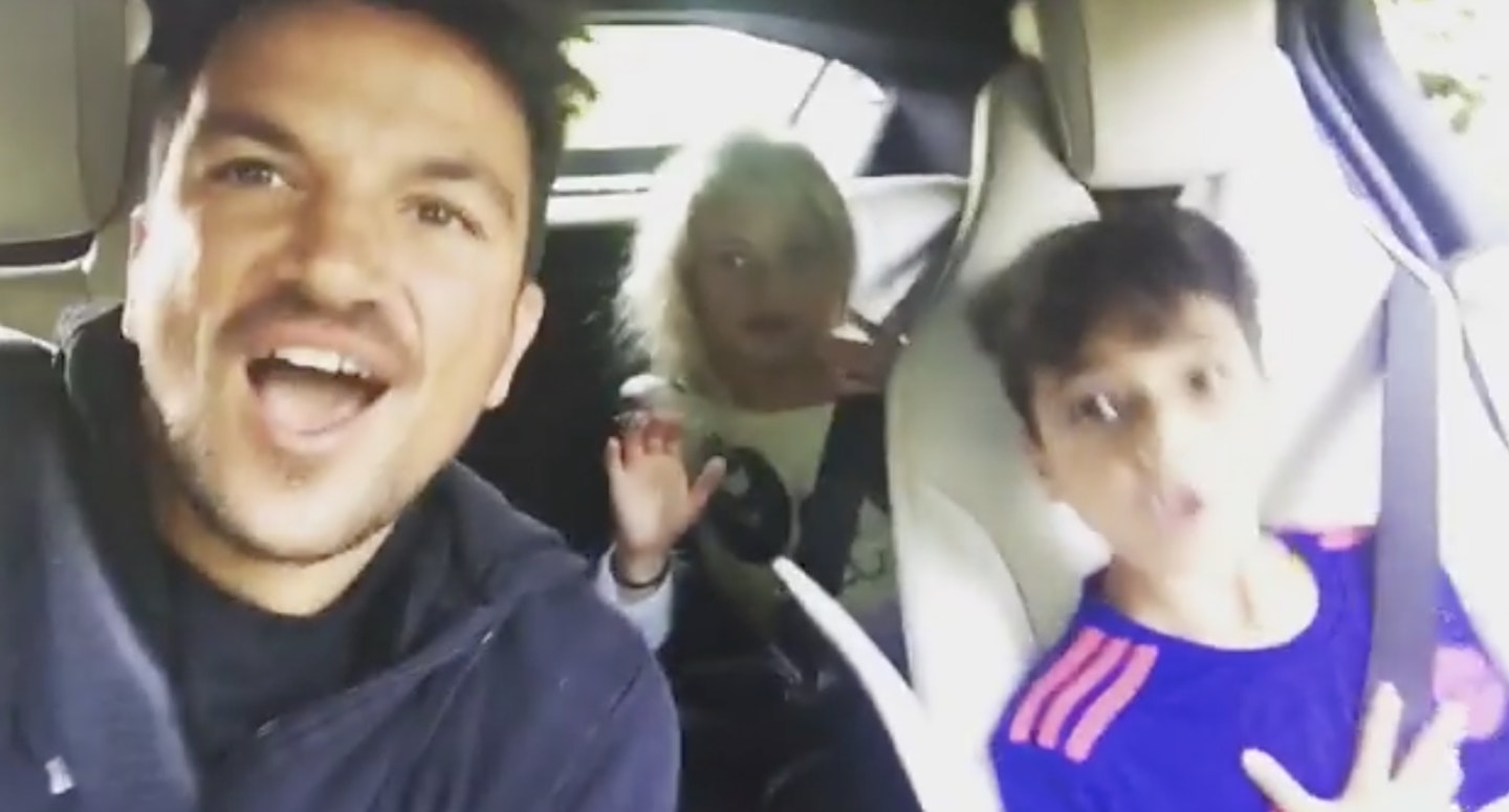 Peter Andre Princess Andre Junior Andre