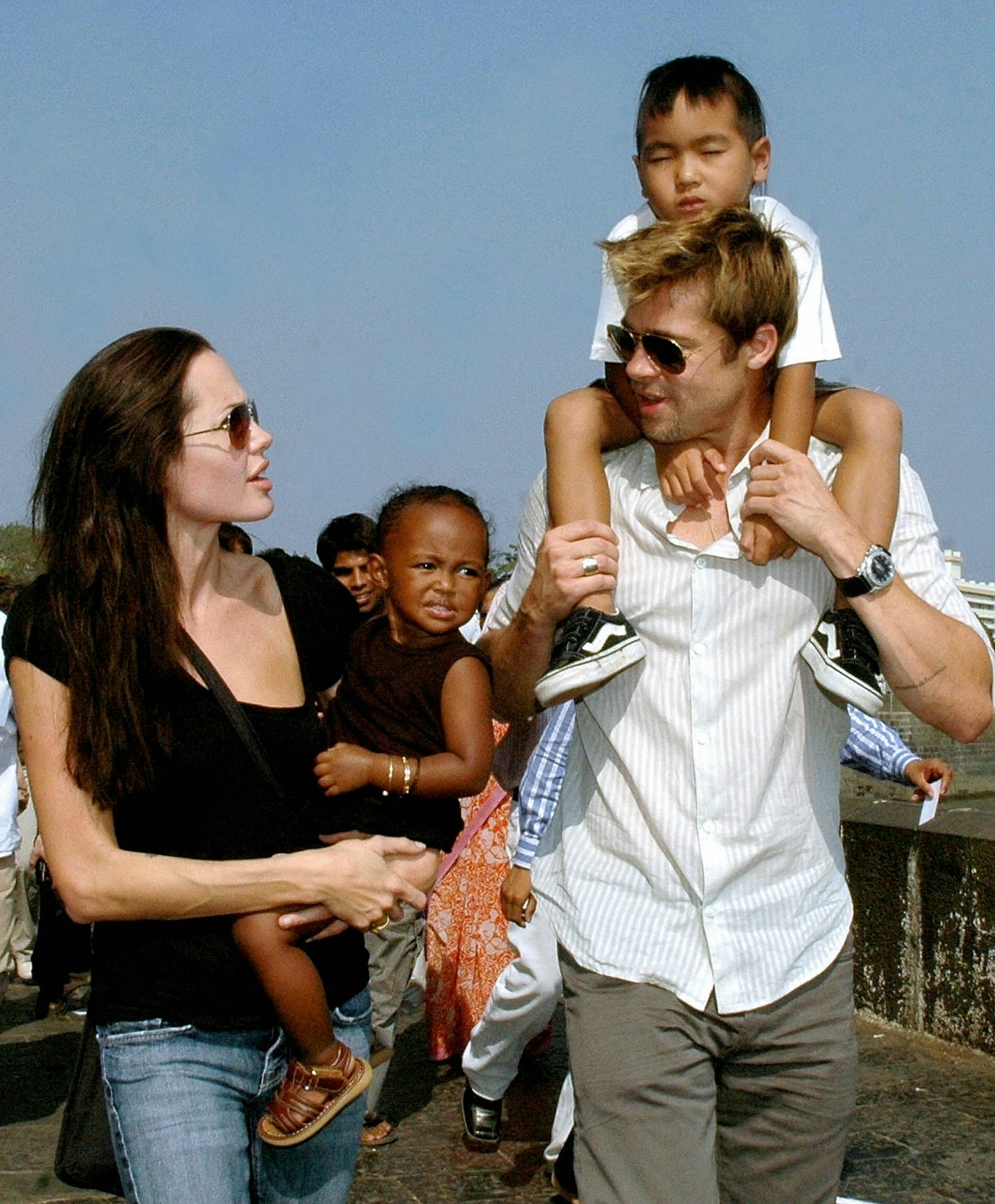 Angelina Jolie Brad Pitt Children 