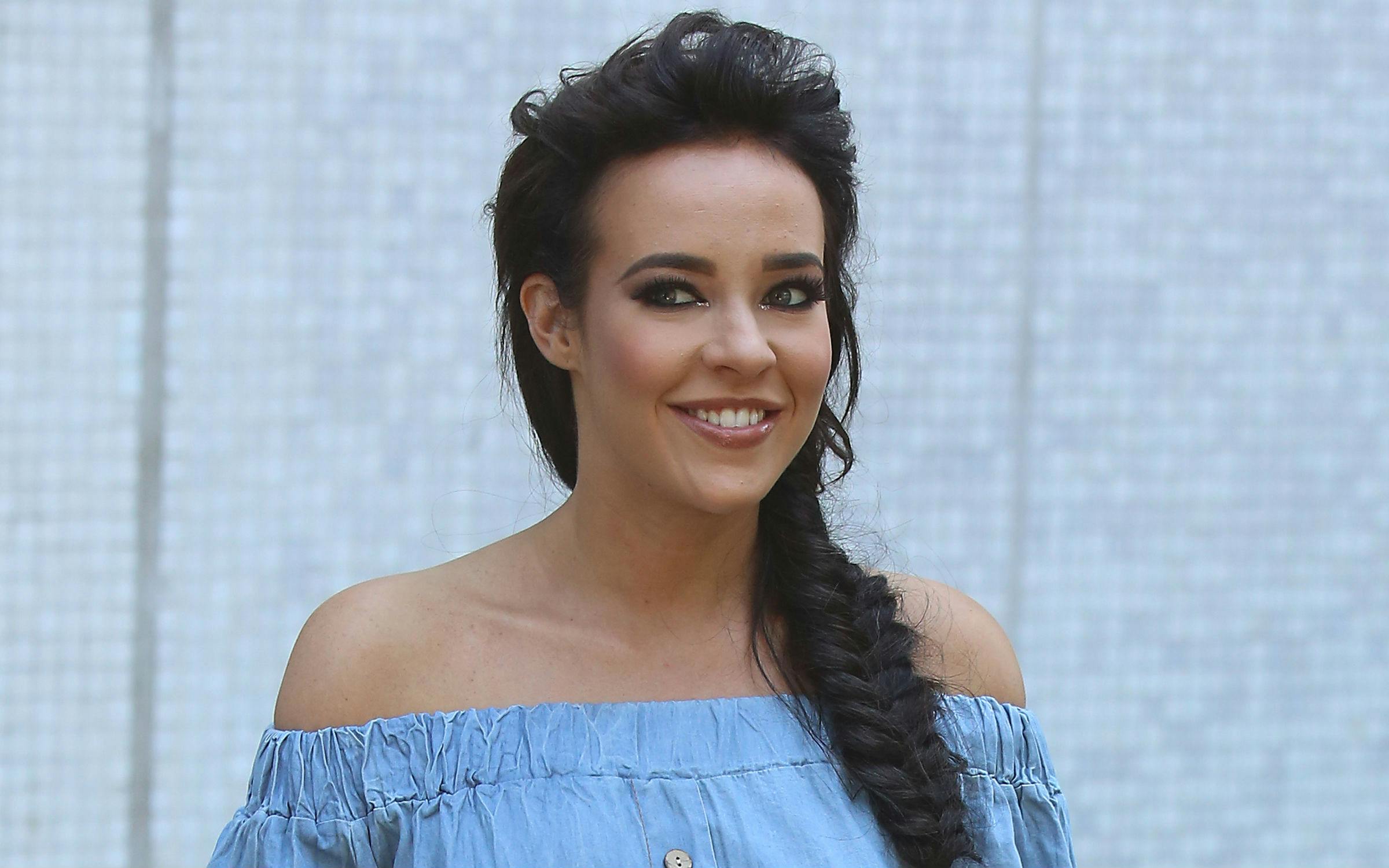 Stephanie Davis breaks down and talks about how much her baby has gone