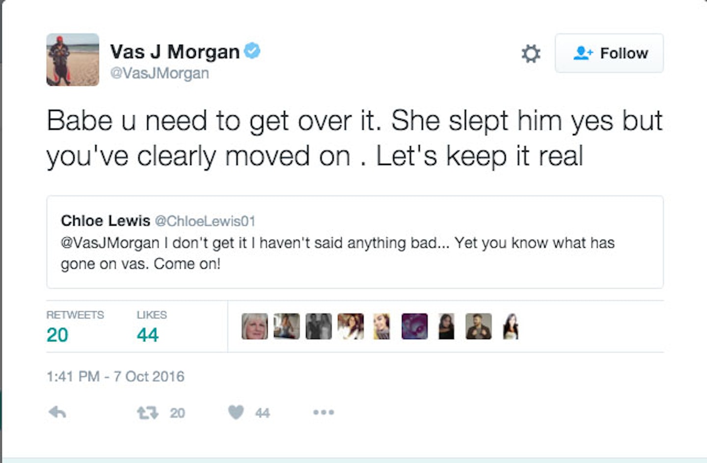 Vas J Morgan Twitter