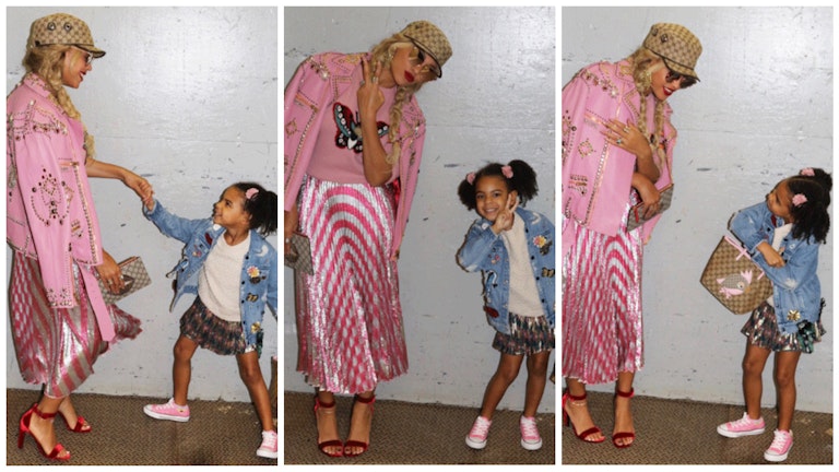 Beyoncé and Blue Ivy Share Their Secret Handshake - Grazia