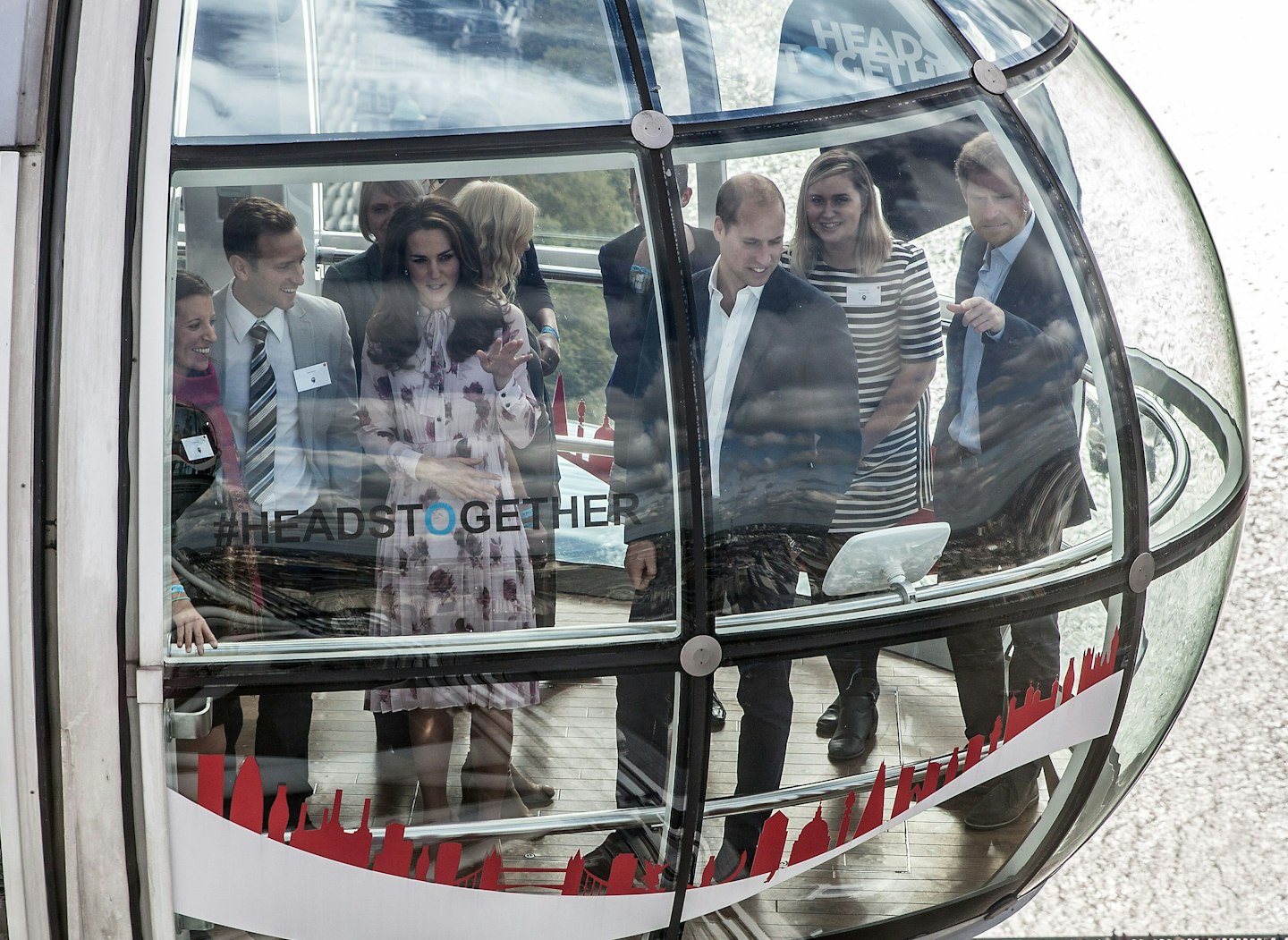 prince harry prince william london eye