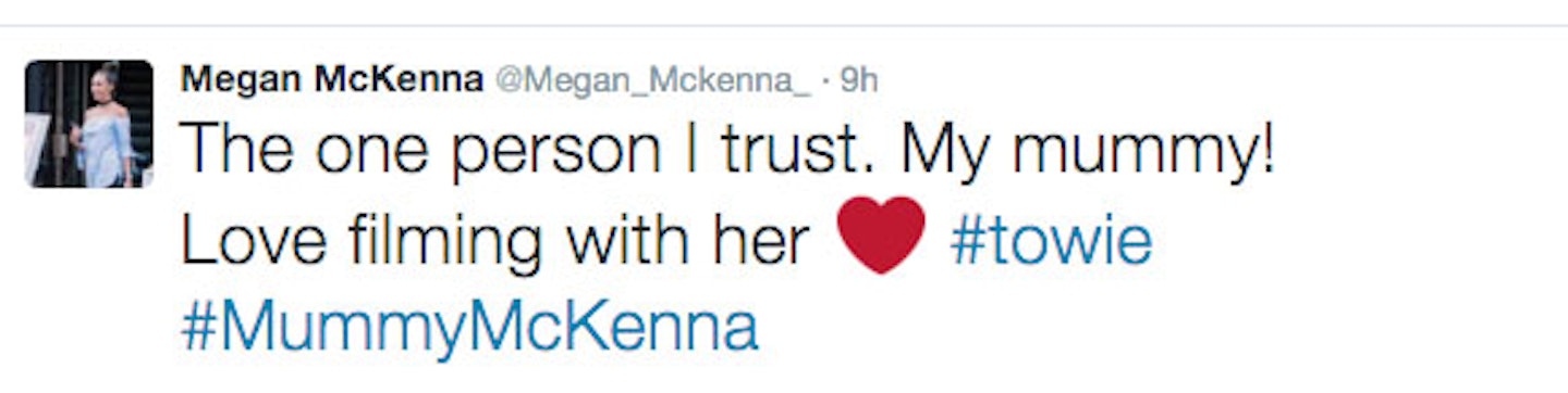 Megan McKenna Twitter