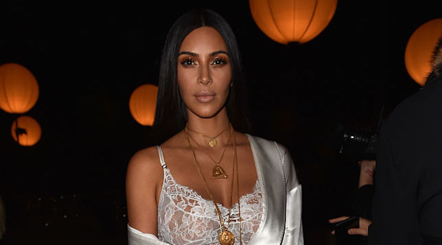 Kim Kardashian Halloween robbery inspired outfit pulled after
