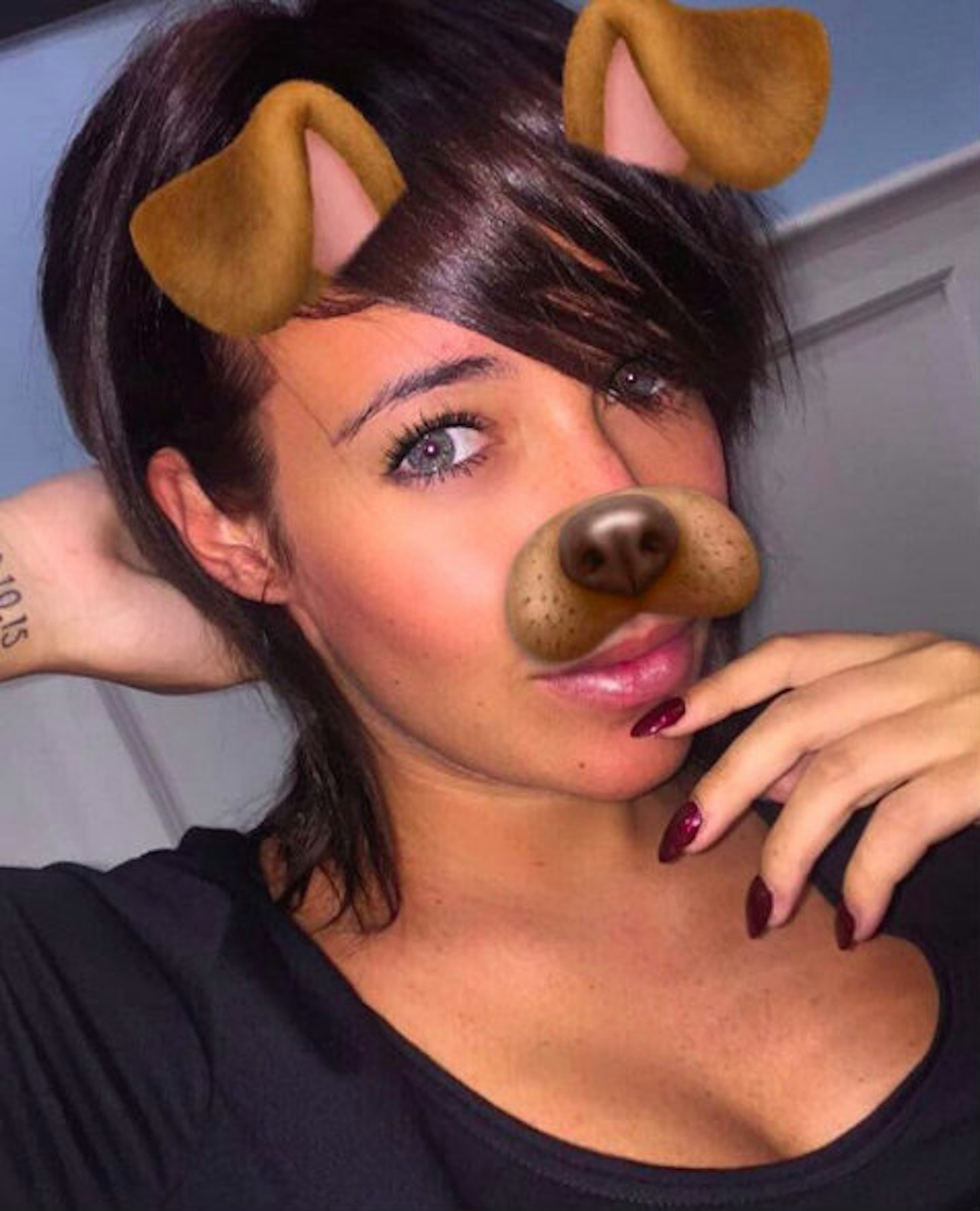 Stephanie Davis new haircut