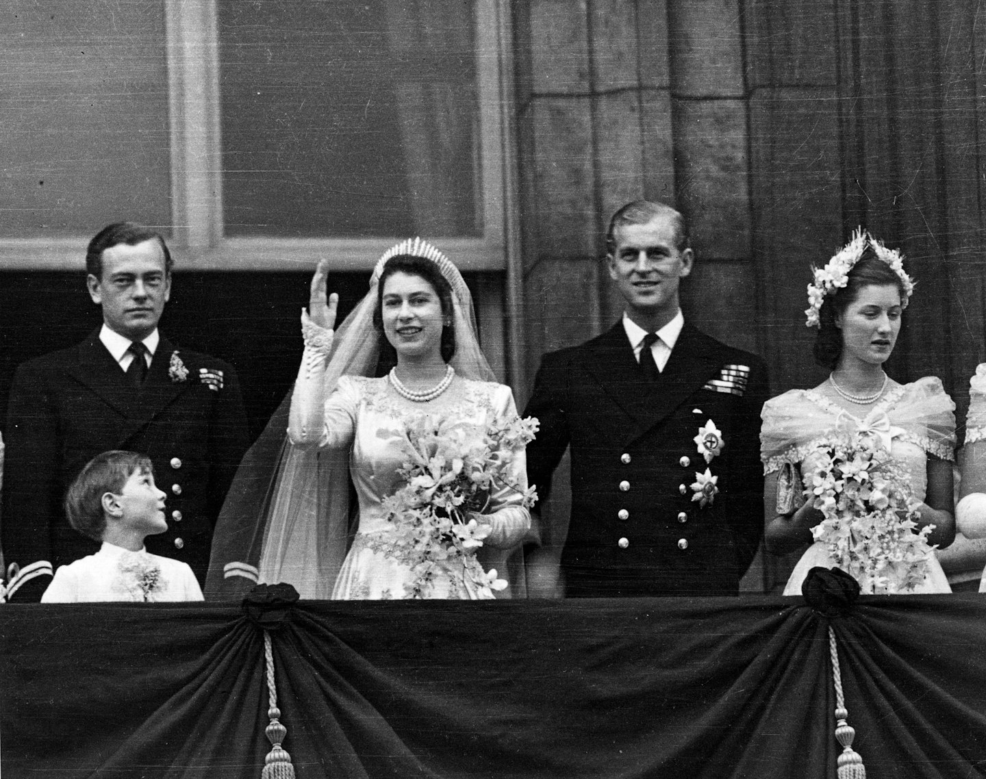 queen prince philip wedding