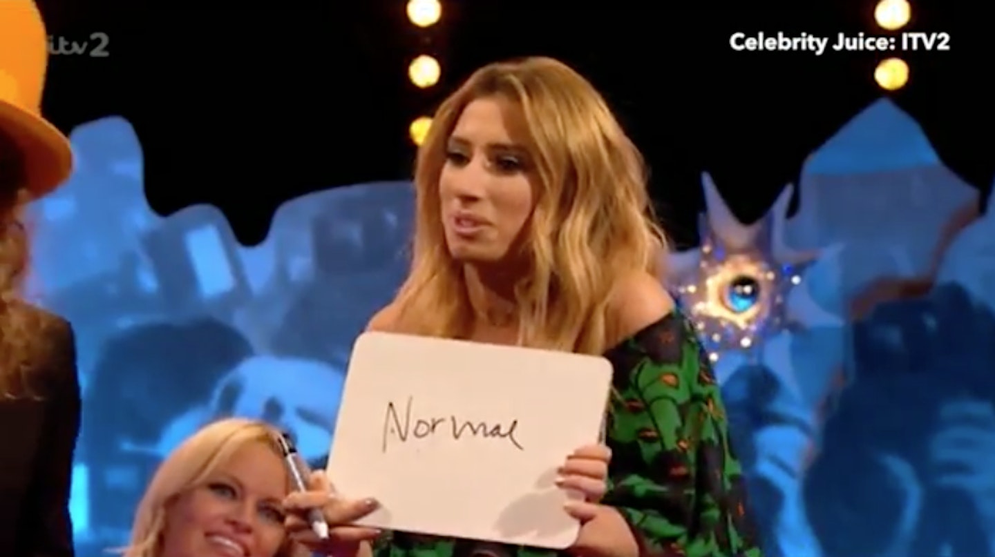 Stacey Solomon and Joe Swash proposal on Celebrity Juice