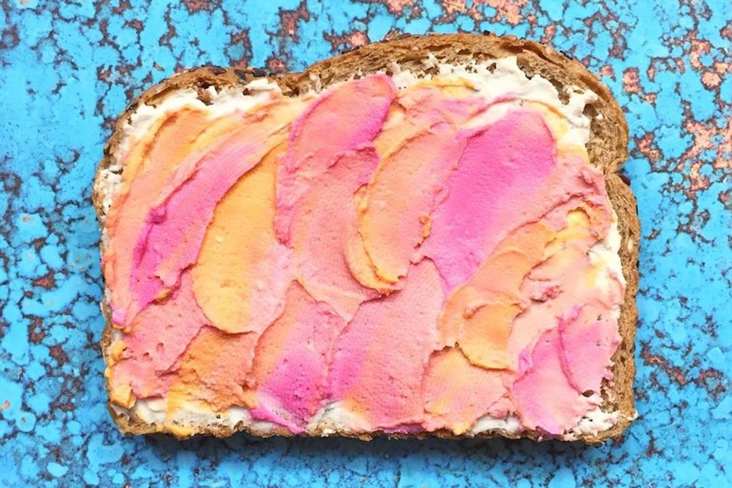 Unicorn toast