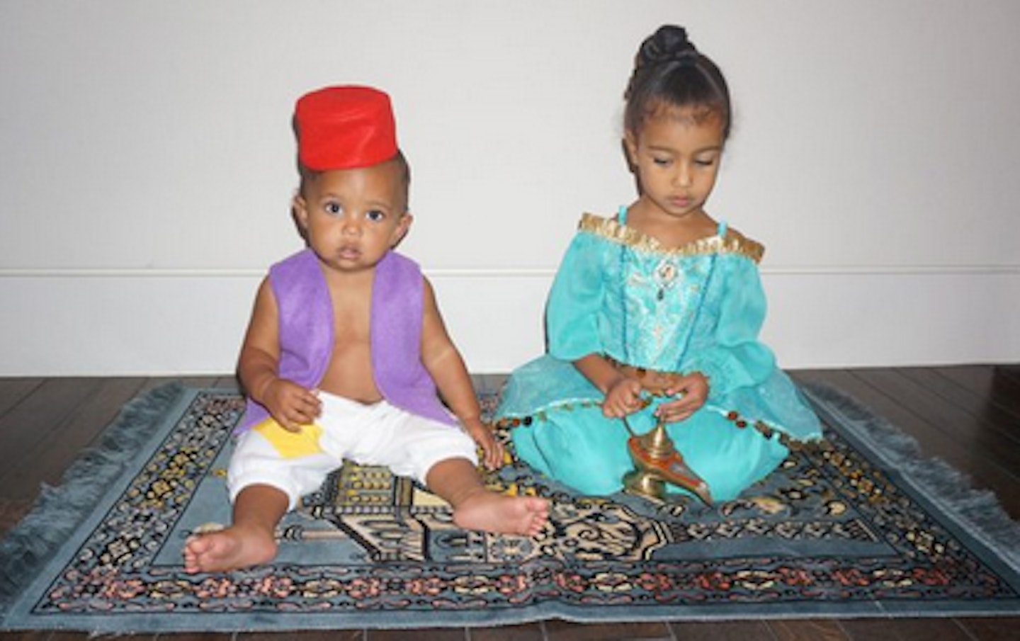 Saint and sister North