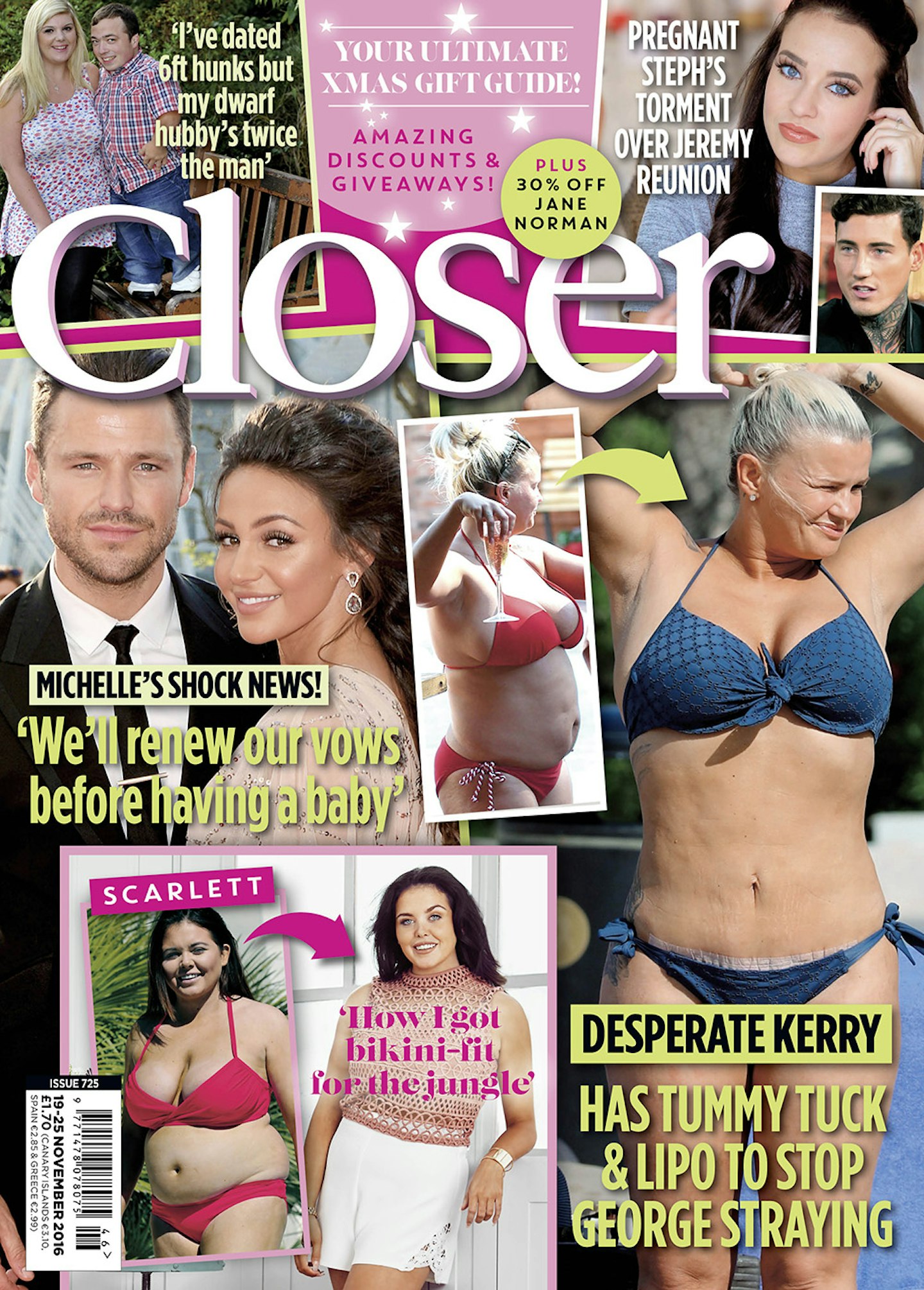 Closer magazine November 15 2016