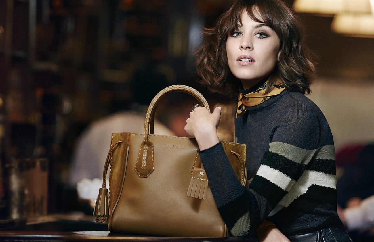 Fourth collaboration for Alexa Chung and Longchamp