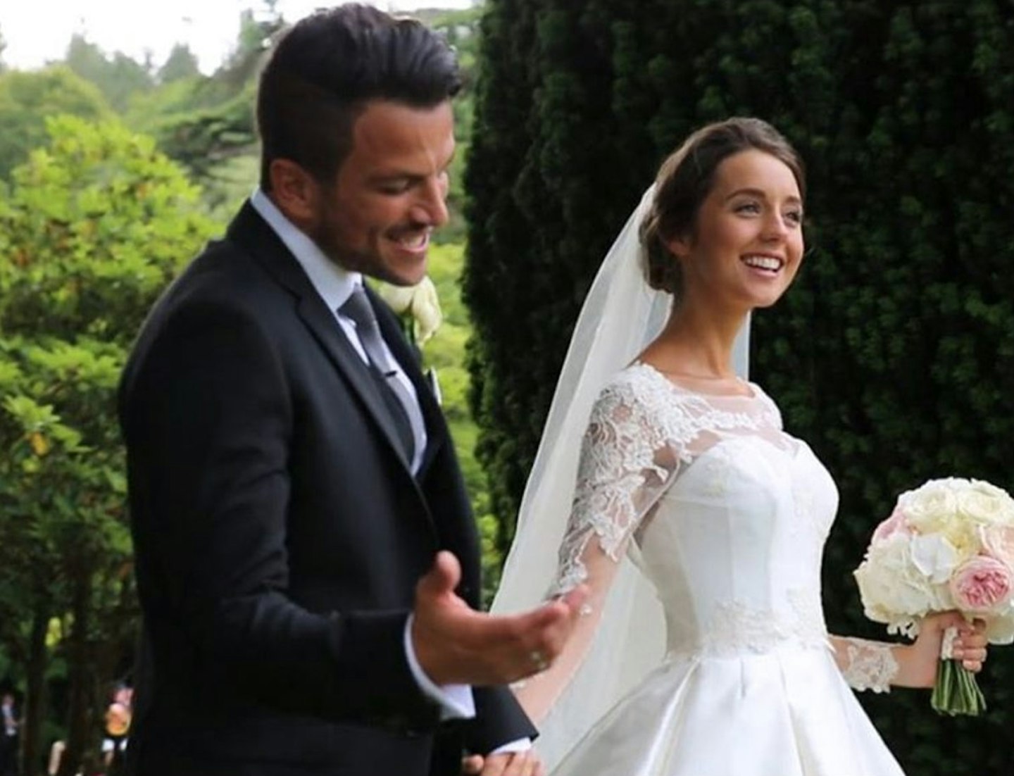 Peter Andre welcomes baby boy 