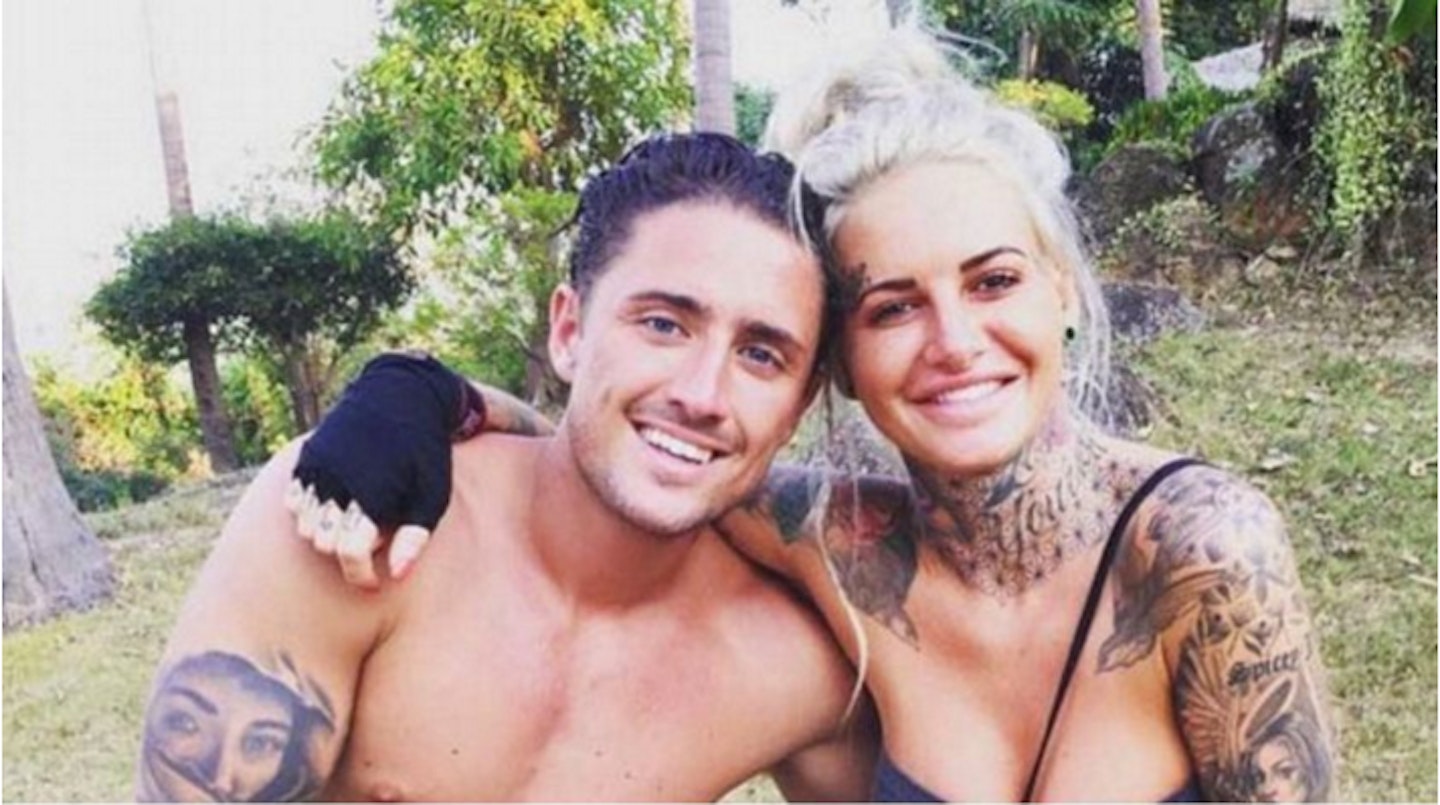 Charlotte Crosby and Stephen Bear