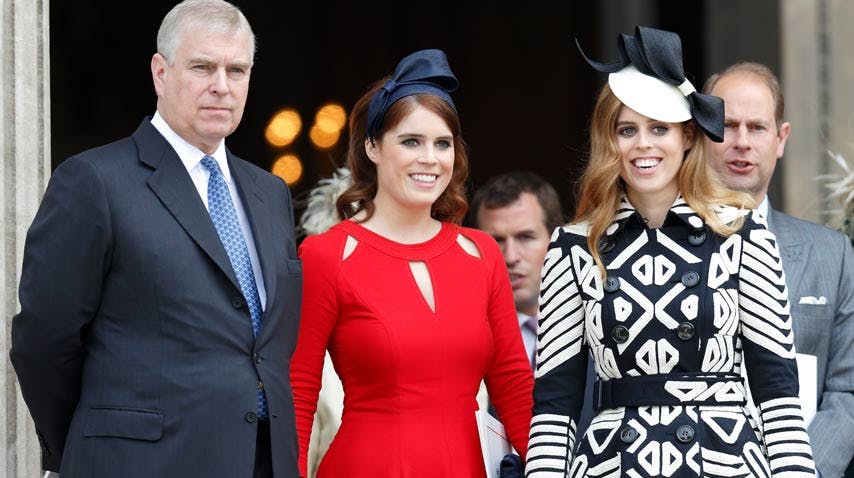 Prince Andrew Releases Statement On Princesses Eugenie and