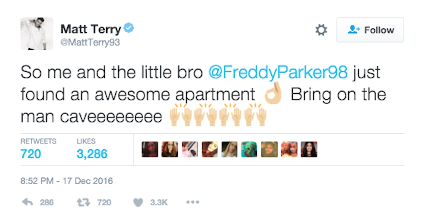 Matt Terry and Freddie