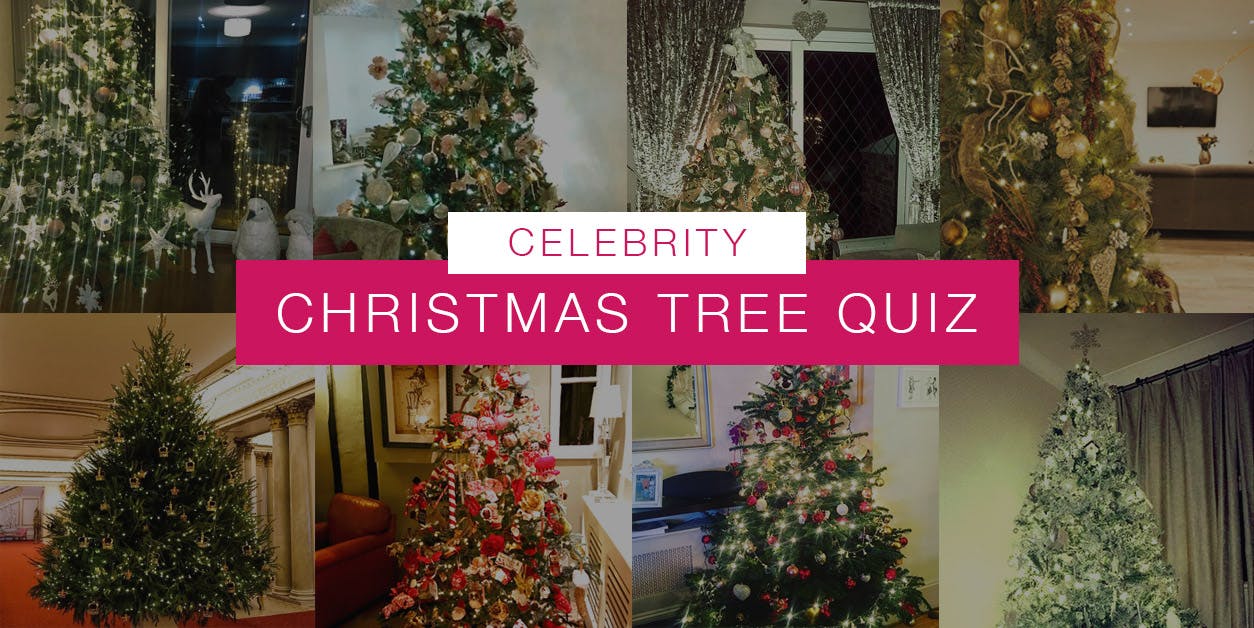 QUIZ Guess the celebrity Christmas tree Closer