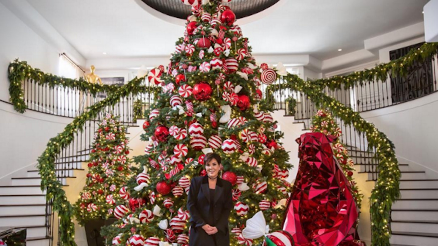 Kris Jenner Christmas decoration