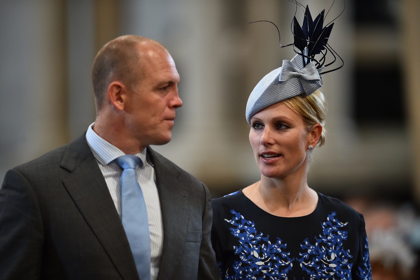 Zara Phillips and Mike Tindall