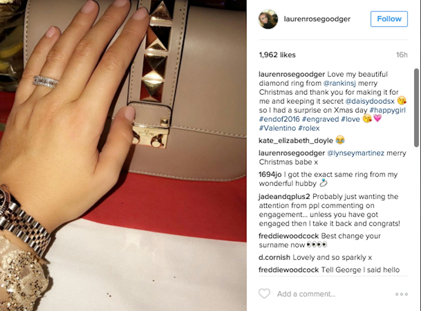 Lauren Goodger Instagram